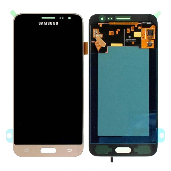 Samsung Galaxy J3 2016 (SM-J320F) Skärm/Display Original - Guld Gold