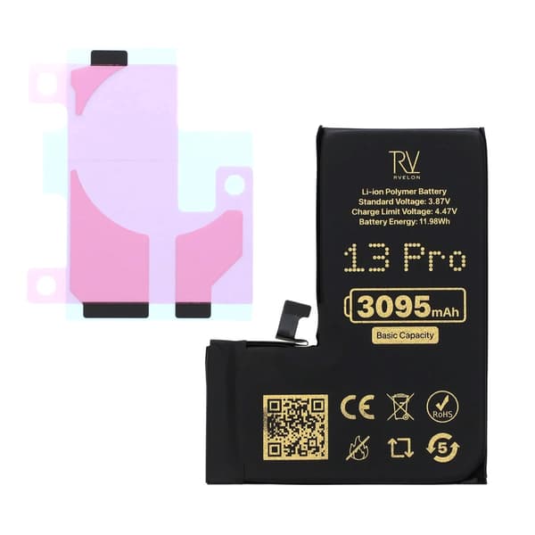Rvelon Premium-akku iPhone 13 Prolle - 3095 mAh