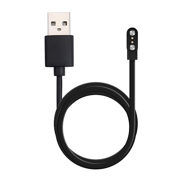 Magnetisk Laddningskabel för Smart Watch 2 Pins/4.0-9.5mm