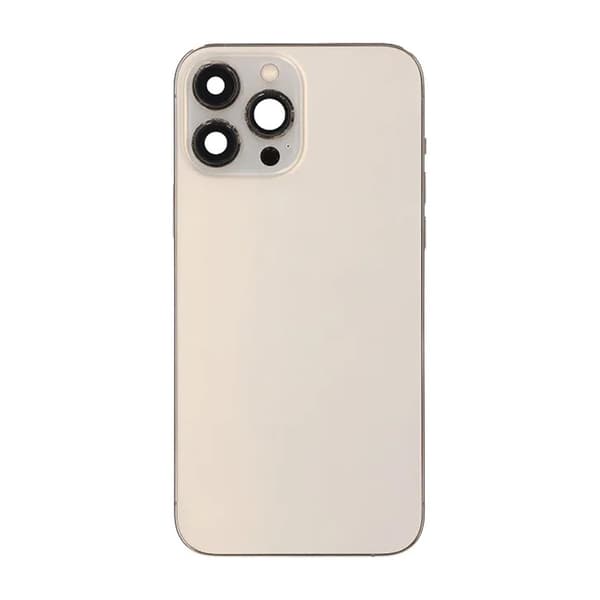 iPhone 13 Pro Max Baksida med Komplett Ram OEM - Guld Guld