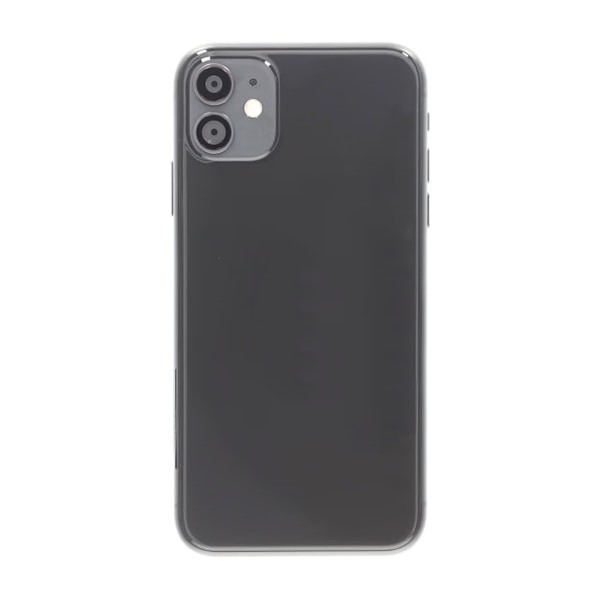 iPhone 11 Baksida med Komplett Ram Premium - Svart Black