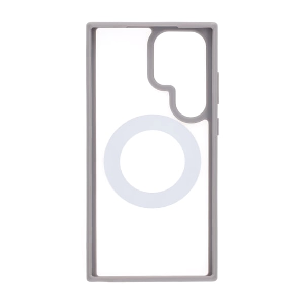 Samsung Galaxy S24 Ultra Mobilskal med Magsafe Stativ - Grå grå