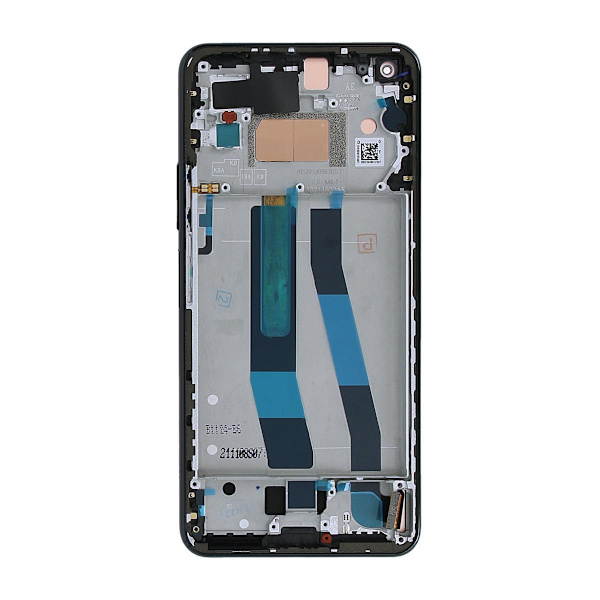 Xiaomi 11 Lite 5G NE / Mi 11 Lite 4G/5G (2021) Skärm med LCD Display Original - Svart Svart