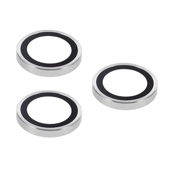 Kameraskydd i härdat glas för iPhone 17 Pro Max - Silver Silver