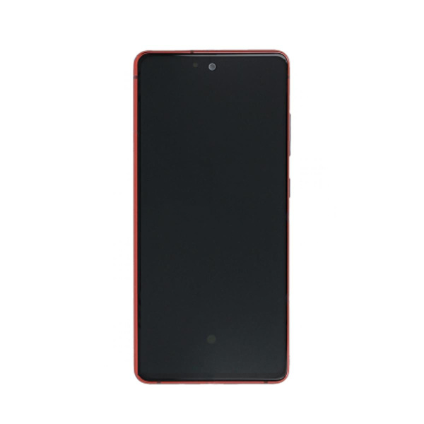 Samsung Galaxy S20 FE 5G Skärm med LCD Display Original - Röd Wine red