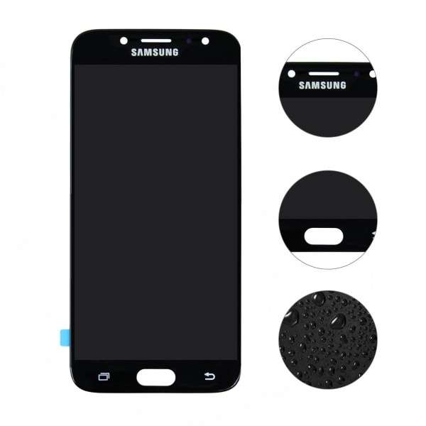 Samsung Galaxy J7 2017 Skärm med LCD Display - Svart Black