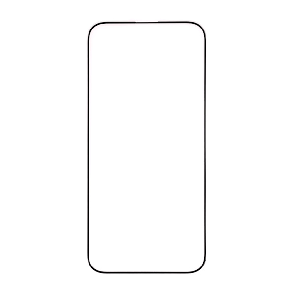 Skärmskydd iPhone 14 Pro Max - 3D Härdat Glas Svart Black