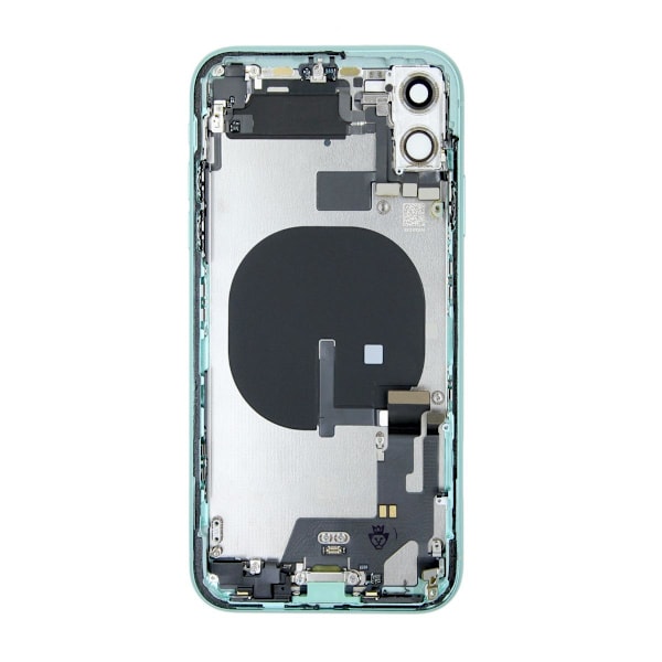 iPhone 11 Baksida med Komplett Ram - Grön Grön