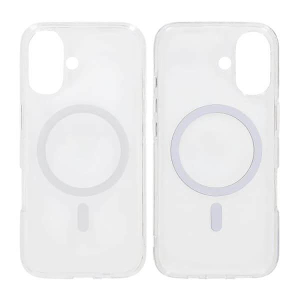 Mobilskal TPU Magsafe för iPhone 17 - Transparent Black
