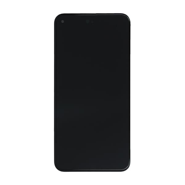 Google Pixel 5 Skärm med LCD Display Original - Svart Black