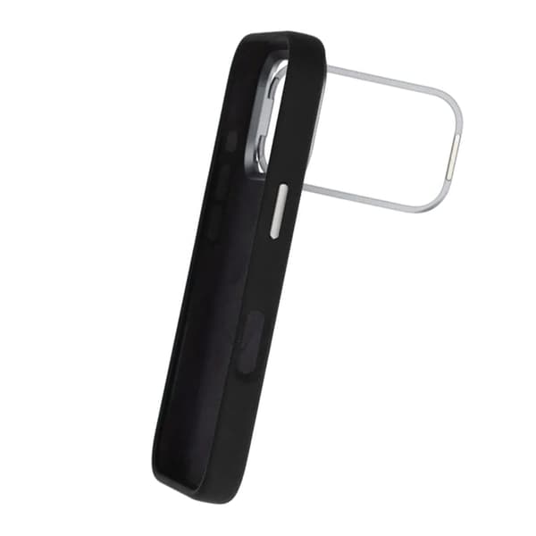 Mobilskal Silikon Magsafe och Statv iPhone 17 Pro - Svart Svart