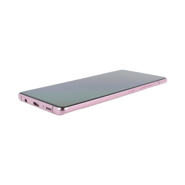 Samsung Galaxy A51 5G Skärm med LCD Display Original - Rosa NeonPink
