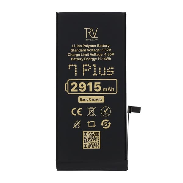 Rvelon Premium-akku iPhone 7 Plus -puhelimelle - 2915 mAh