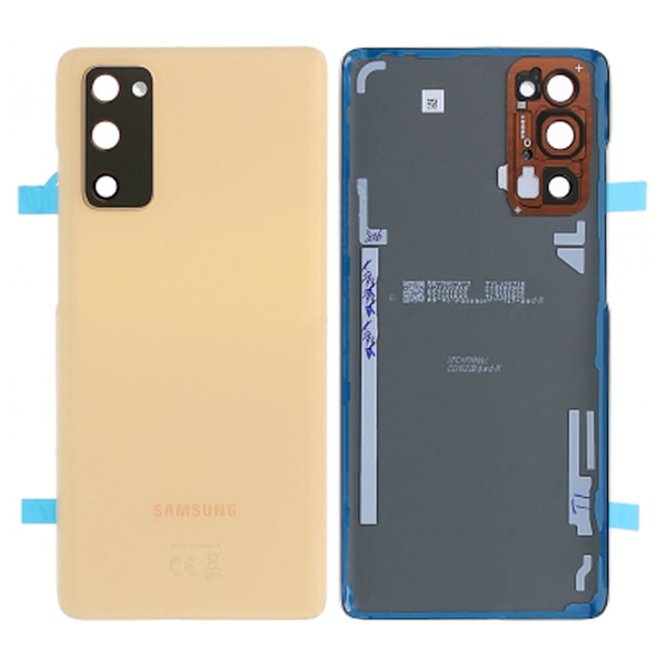 Samsung Galaxy S20 FE 5G Baksida Original - Orange Light orange