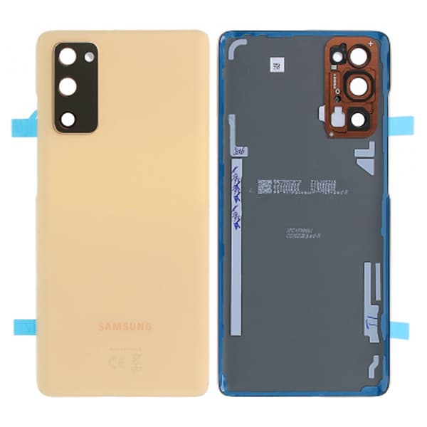 Samsung Galaxy S20 FE 5G Baksida Original - Orange Ljusorange