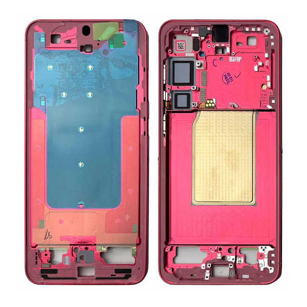 Samsung Galaxy S25 Plus Mittenram - Korall Red