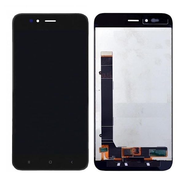 Xiaomi Mi A1 Skärm med LCD Display - Svart Svart