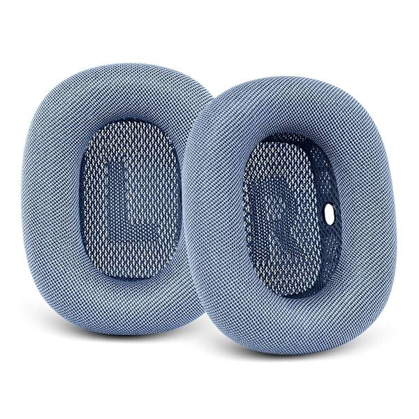 AirPods Max blå nät silikon hörlursskydd, ett par Blå