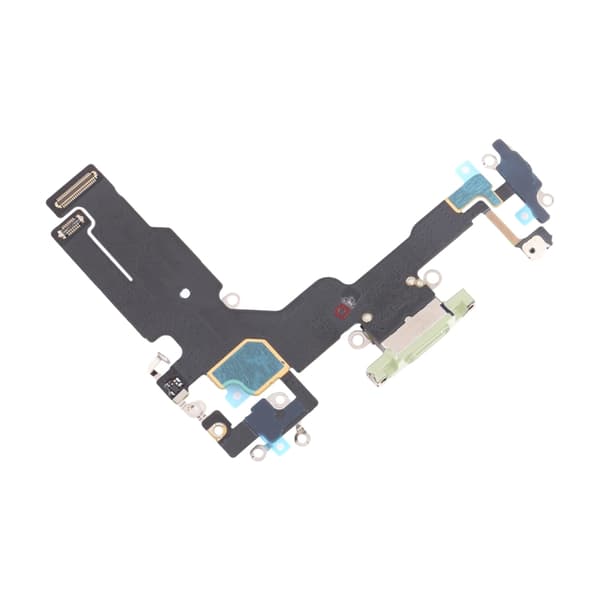 iPhone 15 Laddkontakt med Flexkabel - Grön Grön