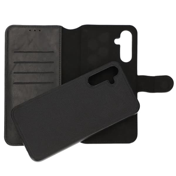 Samsung Galaxy A15 Plånboksfodral Magnet Rvelon - Svart Svart