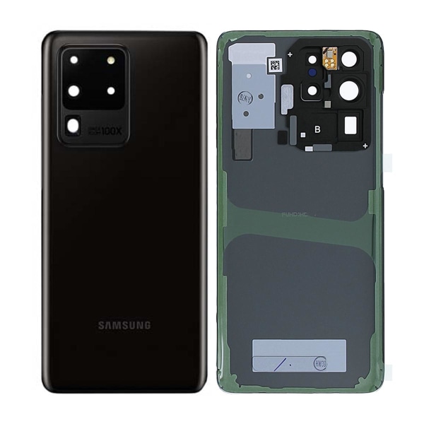 Samsung Galaxy S20 Ultra (SM-G988F) Baksida Original - Svart Black