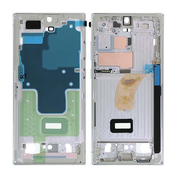 Samsung Galaxy S23 Ultra Mittemram Original - Kräm beige