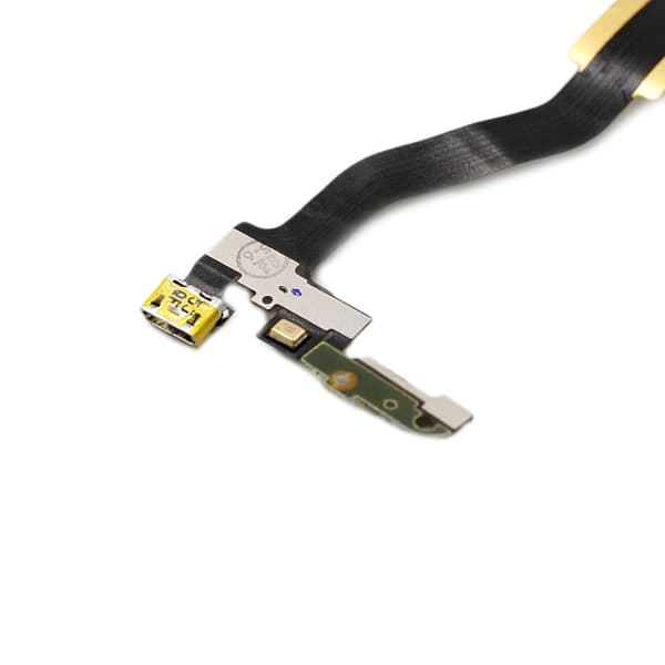 One Plus X Laddkontakt Flexkabel Svart