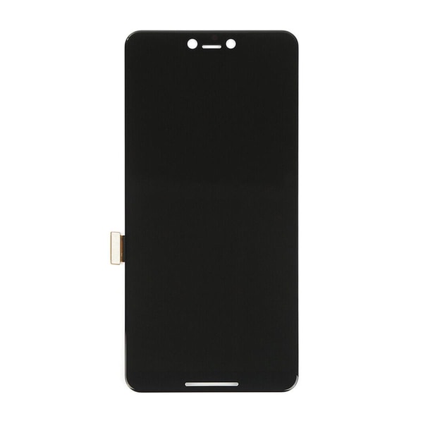 Google Pixel 3XL Skärm med LCD Display - Svart Svart