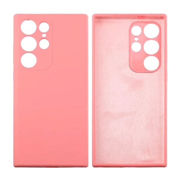 Samsung S23 Ultra 5G Silikonskal - Rosa Pink