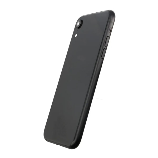 iPhone XR Back Cover Complete OEM Black With Small Parts Svart