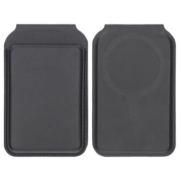 Korthållare Magsafe Utfällbar för iPhone - Svart Black