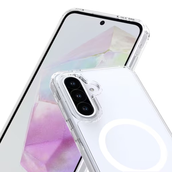 Rvelon Magsafe-skal för Samsung Galaxy A56 - Transparent Transparent