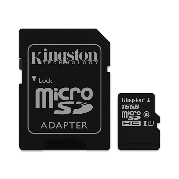 Kingston 16GB Micro SDHC Class 4 Minneskort