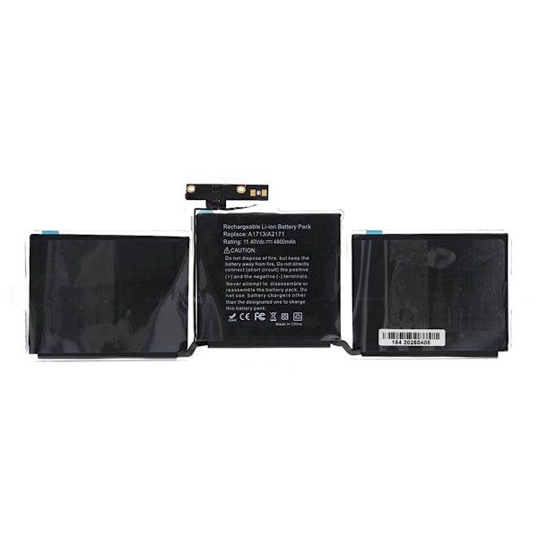 Batteri till MacBook Pro 13" A2289 / A2338 / A2159 (2020) Black