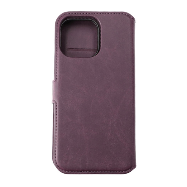 iPhone 15 Pro Max Plånboksfodral Magnet Rvelon - Lila Lila