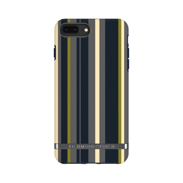 Richmond & Finch Skal Navy Stripes - iPhone 6/6S/7/8 Plus Blå