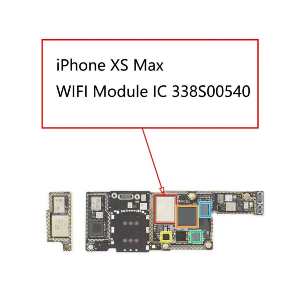 Wi-Fi/Bluetilloth IC 338S00540 - XS/XR/XS Max Blue