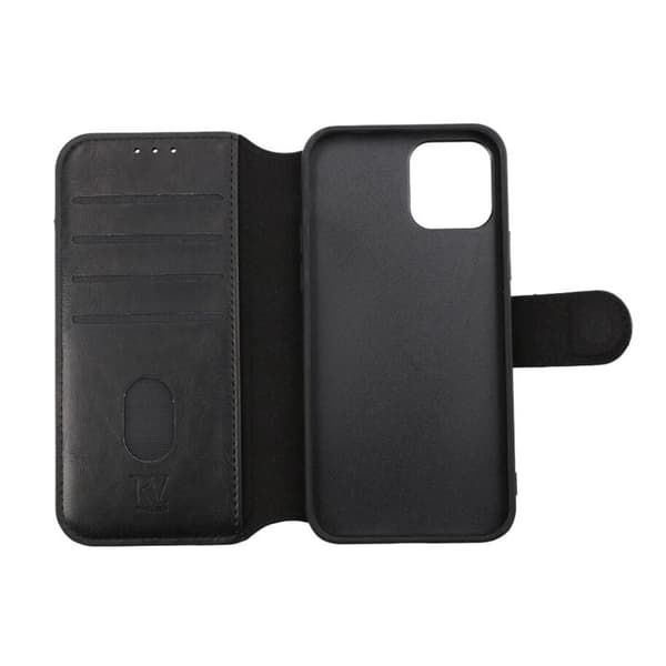 iPhone 7/8/SE 2020 Plånboksfodral med Extra Kortfack Rvelon - Svart Black