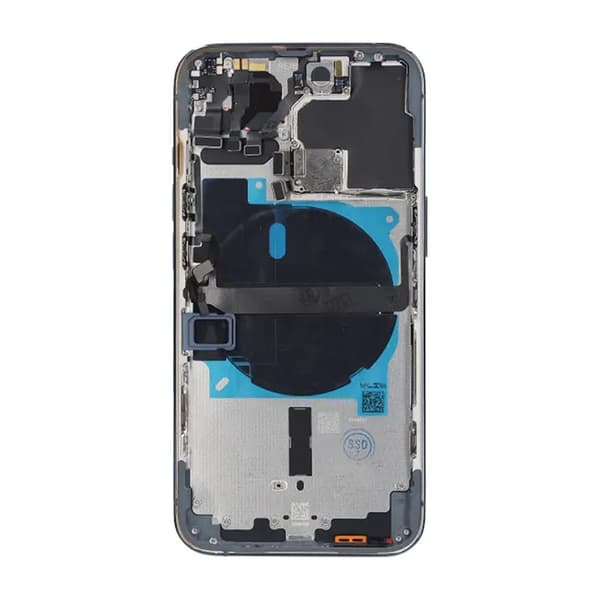 iPhone 13 Pro Baksida med Komplett Ram OEM - Blå Blue