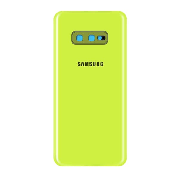 Samsung Galaxy S10e Baksida - Gul Gul