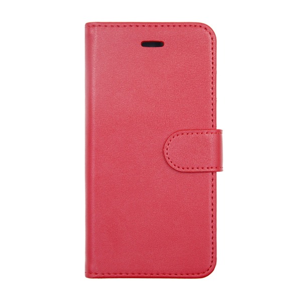 iPhone 6/6S Plånboksfodral Magnet Läder med Stativ - Röd Red