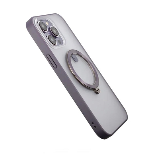 iPhone 14 Pro Skal med MagSafe Stativ Rvelon - Lila Lila