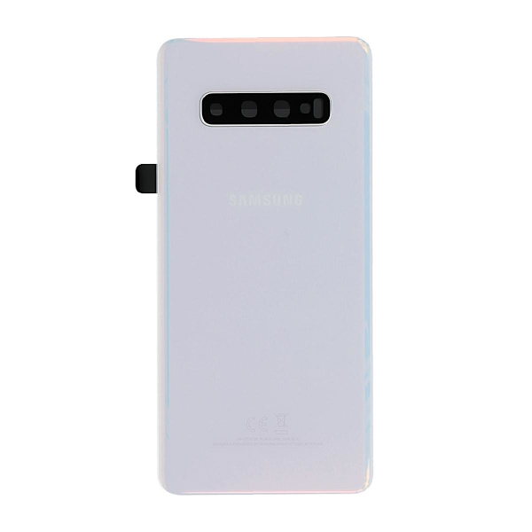 Samsung Galaxy S10 Plus (SM-G975F) Baksida Original - Vit Vit