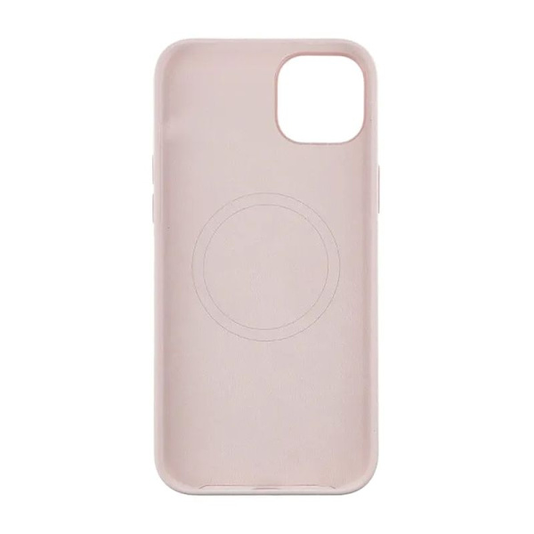 iPhone 15 Plus Silikonskal Rvelon MagSafe - Rosa Ljusrosa