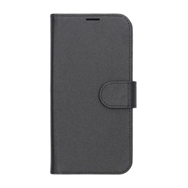 iPhone 16 Pro Plånboksfodral med Stativ - Svart Svart