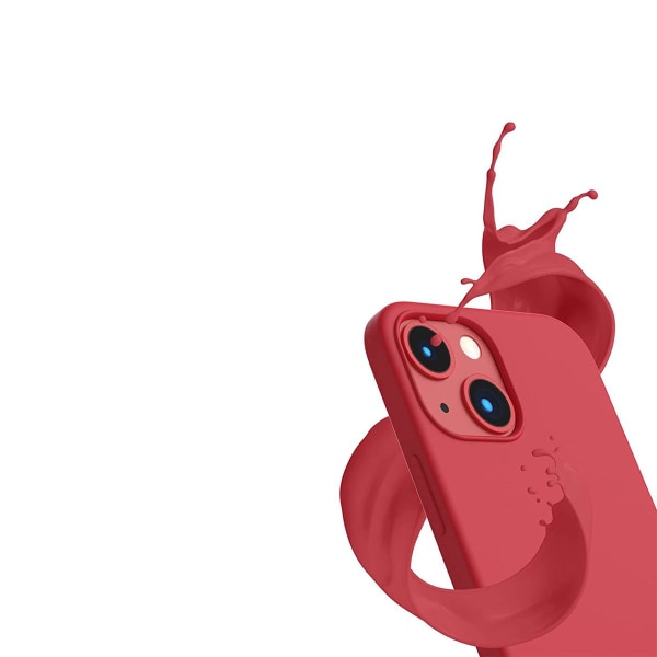 Mobilskal Silikon iPhone 13 - Röd Red