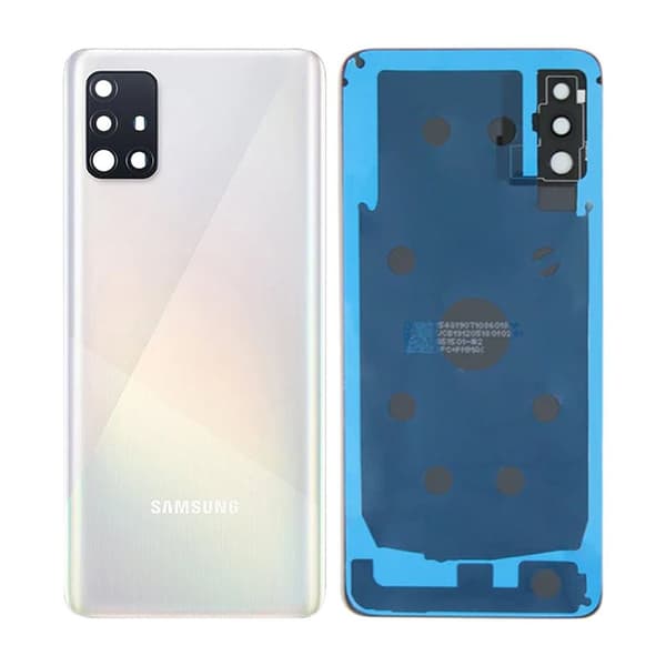 Samsung Galaxy A51 Baksida - Vit vit