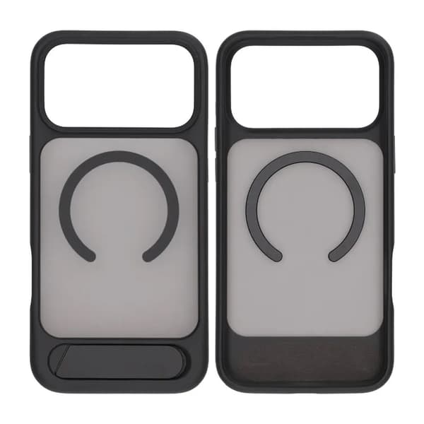 Rvelon Mobilskal med Stativ för iPhone 17 Pro - Svart musta