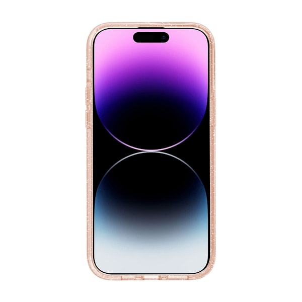 iPhone 15 Pro Mobilskal Glitter Magsafe - Guld Guld