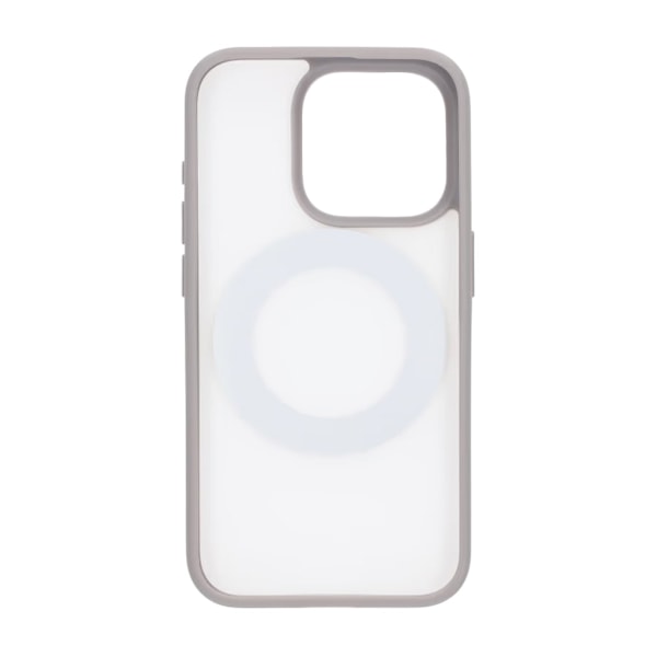 iPhone 15 Pro Max Mobilskal med Magsafe Stativ - Grå Grey